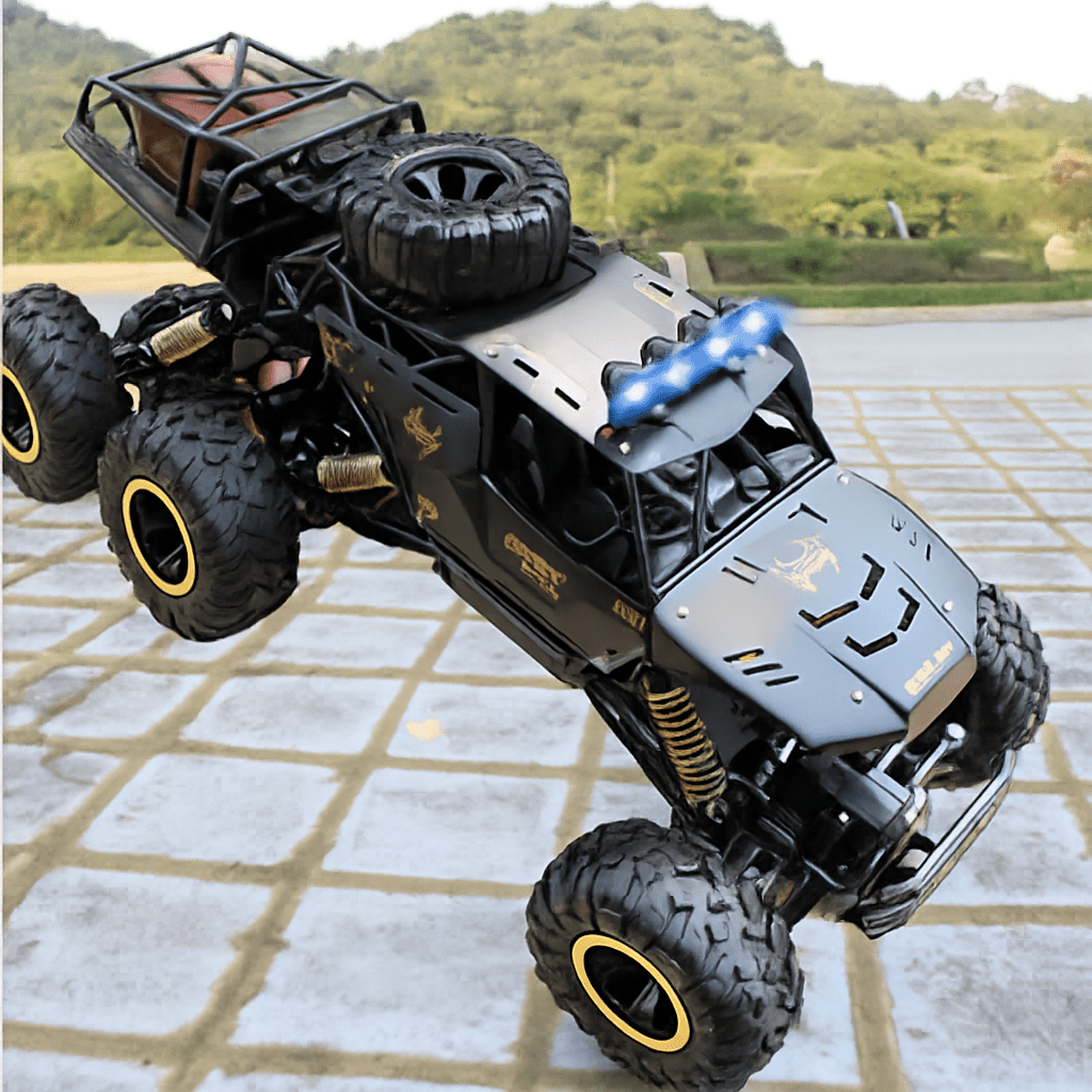 RuggedExplorer 6WD Remote-Controlled Off-Road Truck for Thrilling Adventures