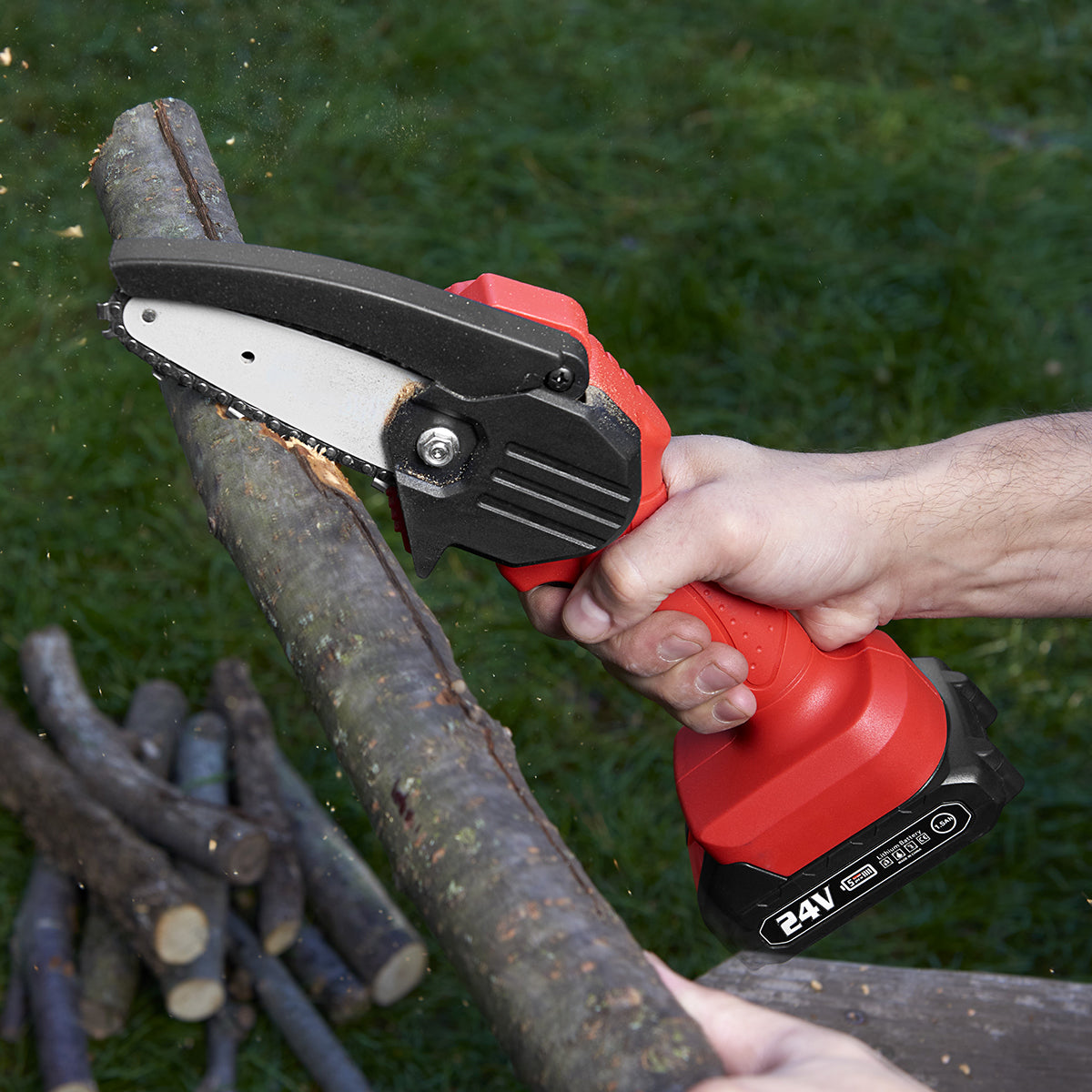 Portable Electric Chainsaw for Effortless Yard Work