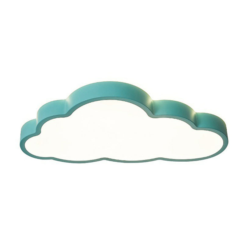 Taavita Cloud Shaped Flushmount Lighting Acrylic Bedroom LED Flush Ceiling Light Fixture