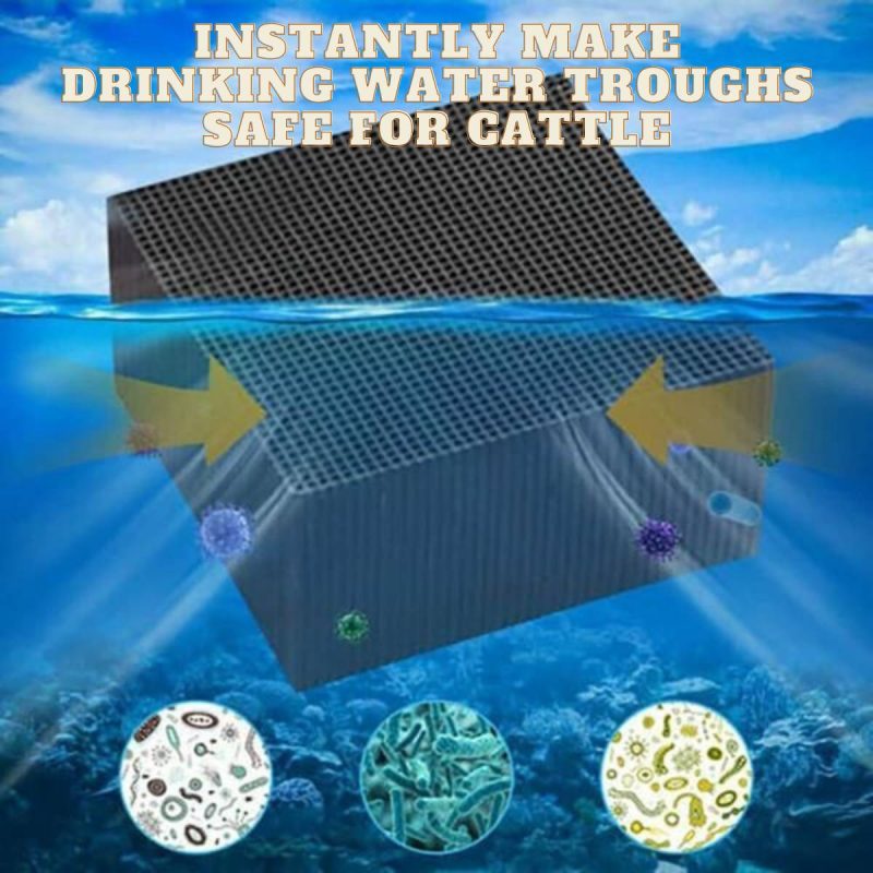 Bio Cube Water Filter for Livestock, Aquatic Tanks, and Horse Troughs