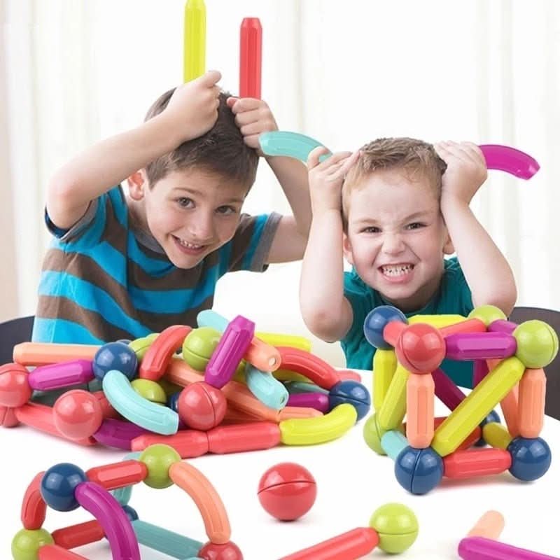 MagnaBlox Magnetic Building Sticks for Creative Exploration