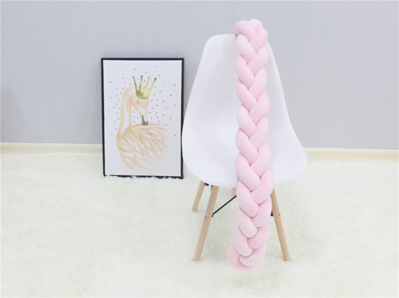 Handcrafted Nursery Rail Protector | Soft Airy Pillow Guard