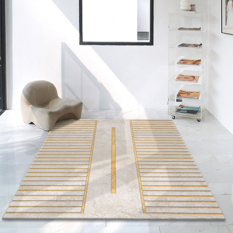 Classic Abstract Rug Multi Color Steampunk Area Carpet Cotton Blend Anti-Slip Backing Easy Care Rug for Living Room Clearhalo 'Area Rug' 'Rug' 2215324