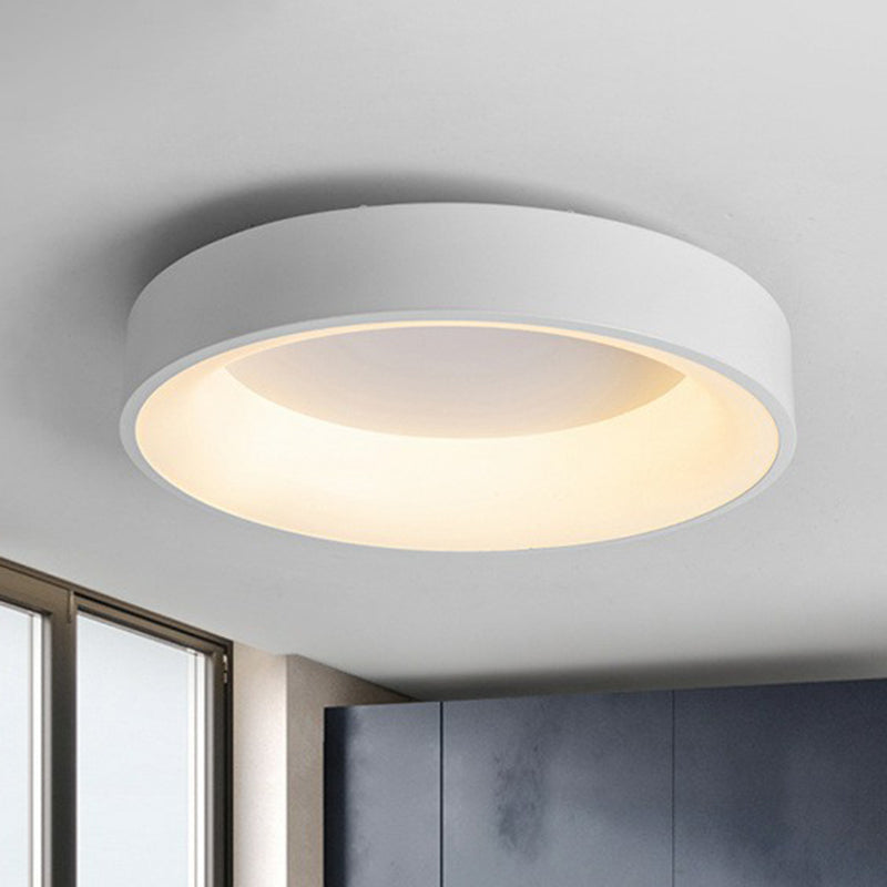 Acrylic Circular Shape Flush Light Fixture - Modern Style LED Flush Ceiling Light for Bedroom (Sizes: 14" 18" 23.5")