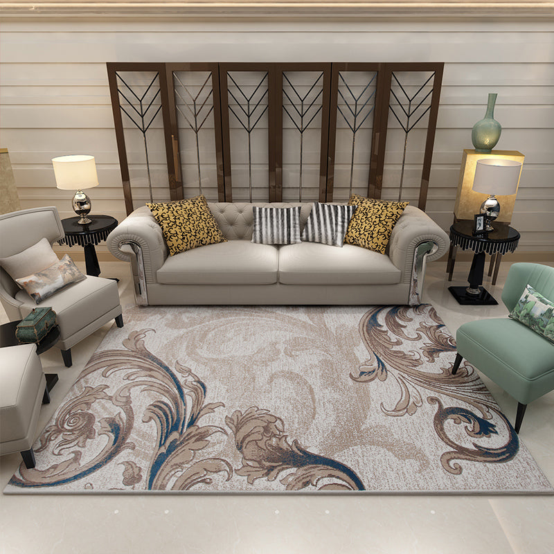 Taavita Classic Multicolor Olden Rug Pet Friendly Geometric Print Synthetics Area Rug Machine Washable Carpet for Parlor