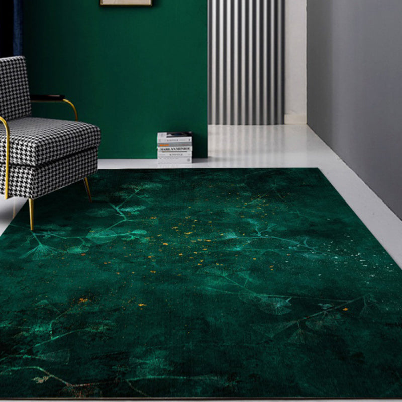 Taavita Printed Rug Multi-Colors Synthetic Rug Easy Care Machine Washable Indoor Carpet for Living Room