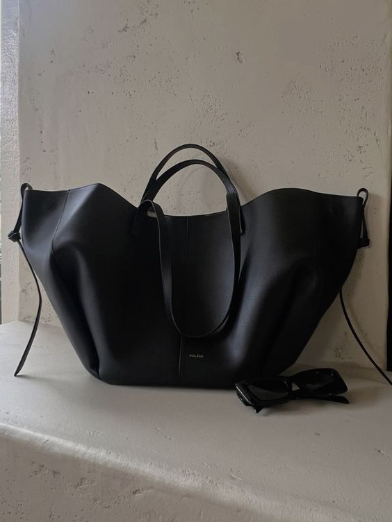 Women’s Leather Tote Bag | Spacious Split Calf Leather | Soft Fleece Lining | Durable Design