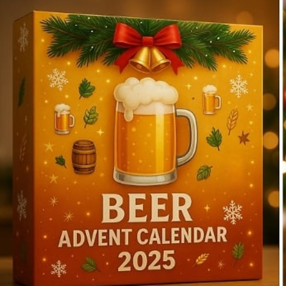 Festive Mini Bottle Ornament Advent Calendar for Holiday Cheer