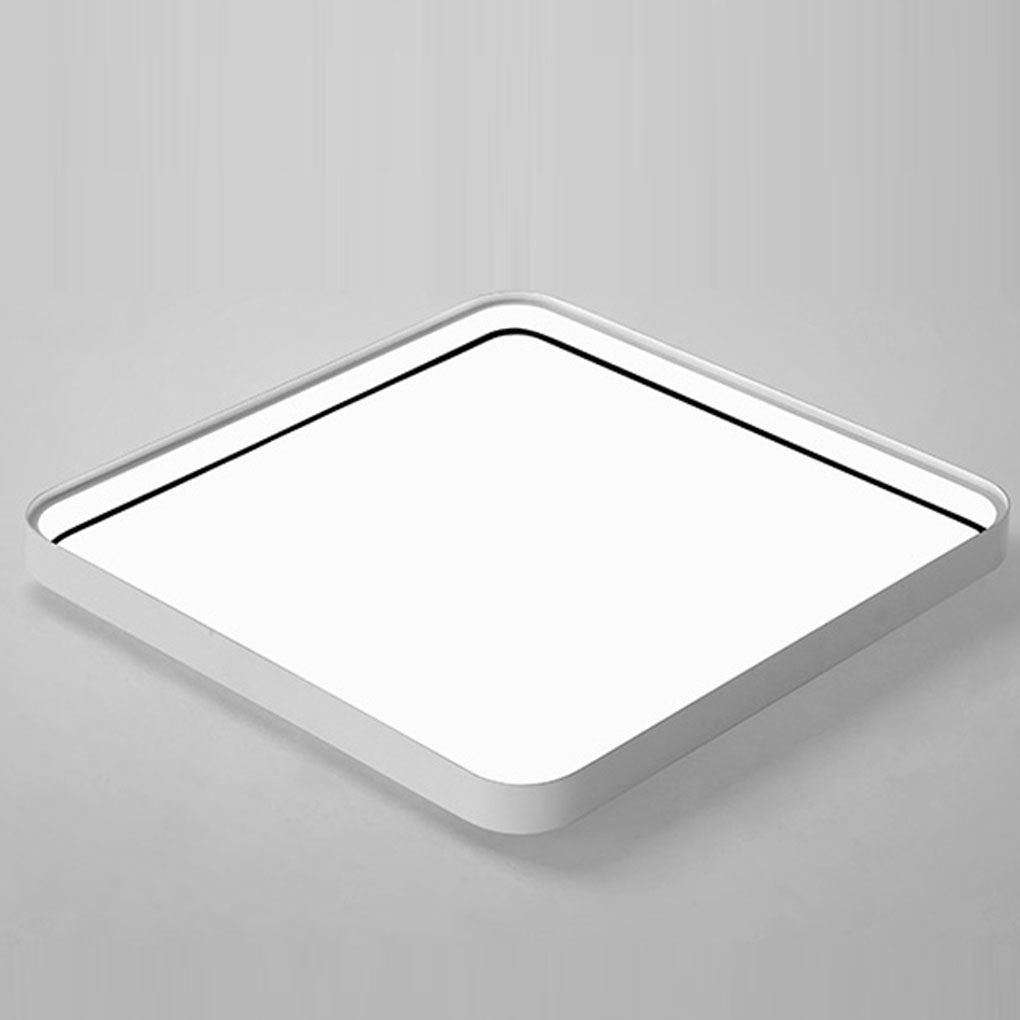 24'' Square LED Dimmable Modern Flush Mount Ceiling Lights with Edge by Taavita