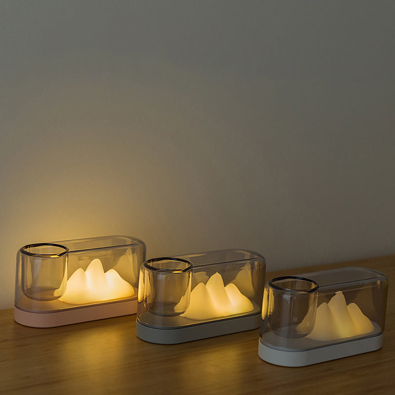 Taavita - Artistic Rechargeable LED Table Lamp with Storage Cup