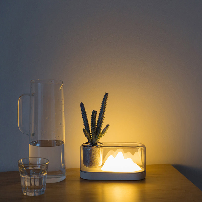Taavita - Artistic Rechargeable LED Table Lamp with Storage Cup
