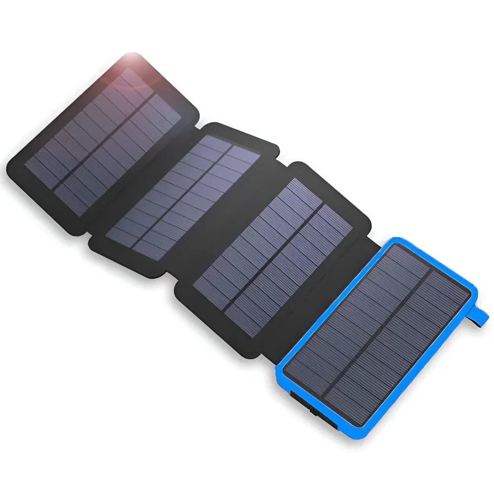 Portable Solar Charging Bank for Outdoor Adventures