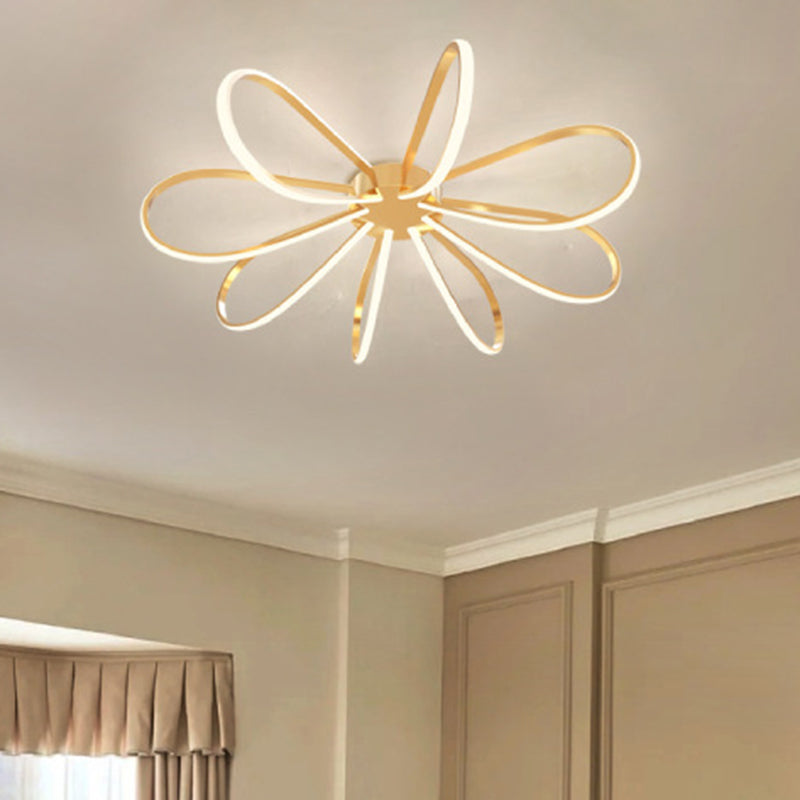 Modern LED Taavita Acrylic Flush Mount Ceiling Light Fixture