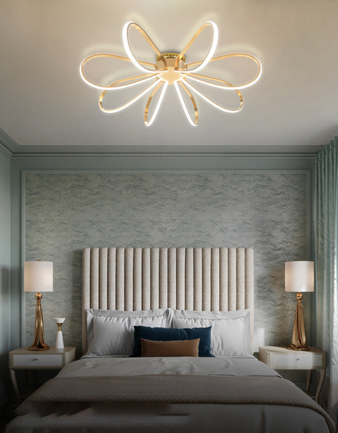 Modern LED Taavita Acrylic Flush Mount Ceiling Light Fixture