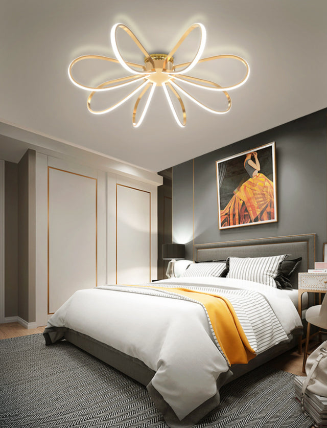 Modern LED Taavita Acrylic Flush Mount Ceiling Light Fixture