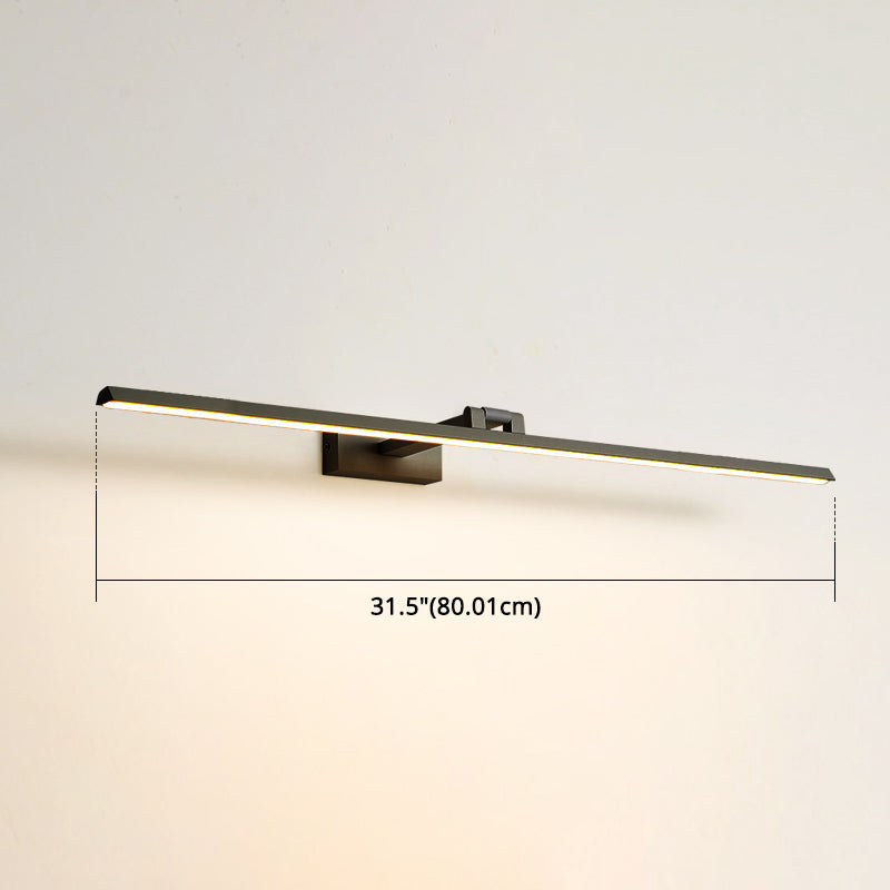 Taavita LED - Modern Minimalist Metal Vanity Lights - Single Vanity Light in Various Sizes (16", 23.5", 31.5", 39", 47")