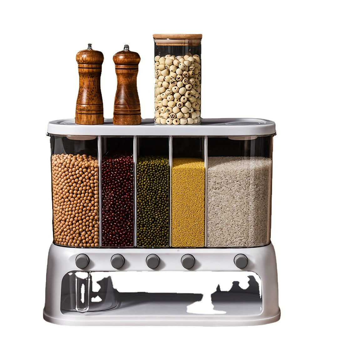 Multi-Section Airtight Food Storage Container for Pantry Order