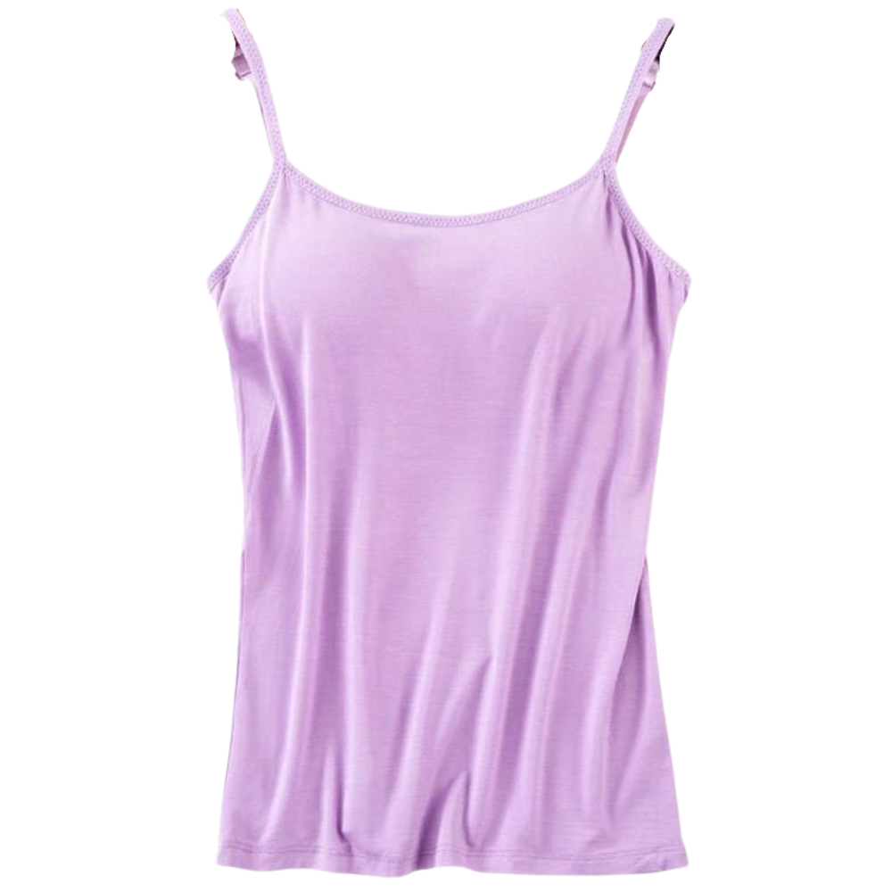 Comfortable Layering Top with Integrated Support