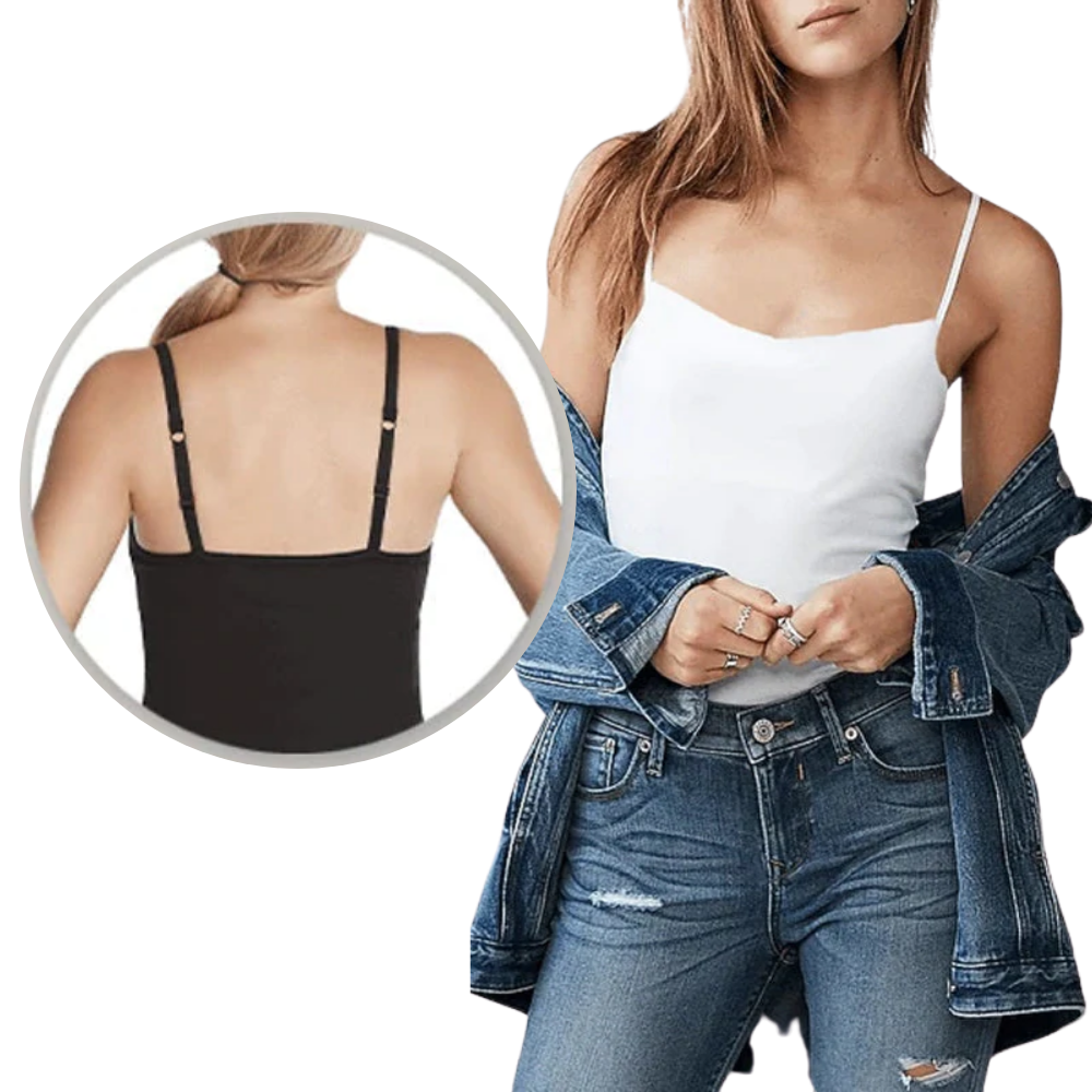 Comfortable Layering Top with Integrated Support