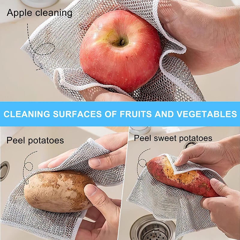 20 Pack of Scratch-Free Cleaning Cloths