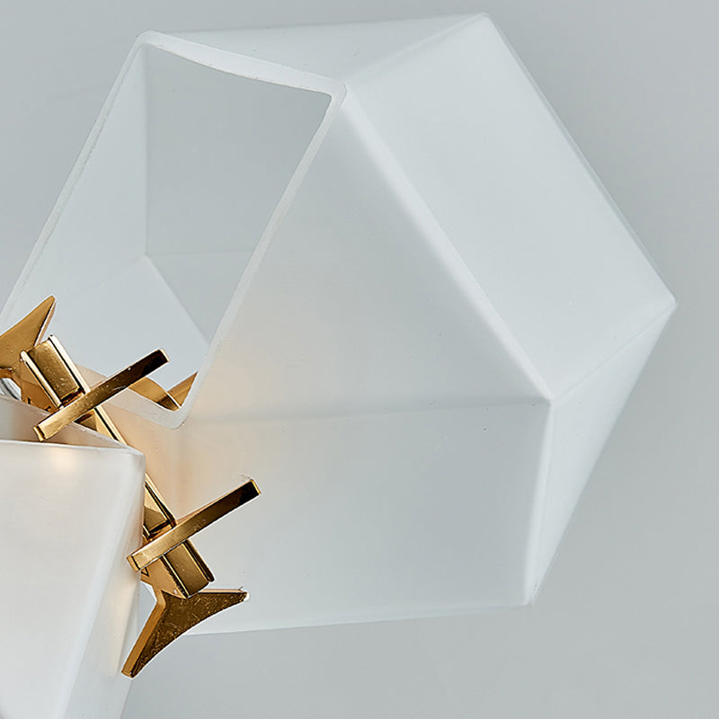 Taavita Geometric Glazed Chandeliers - Postmodern Lighting 6/8/10 Heads Gold Hanging Lamp Kit