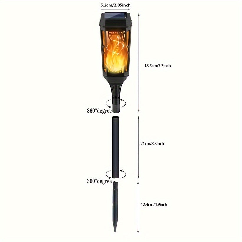 Solar-Powered Outdoor LED Garden Lights for Halloween Decor