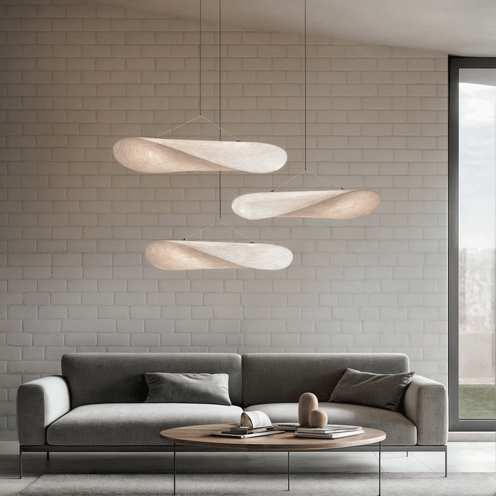 Luxora Leaf Pendant Light for Stylish Living Areas