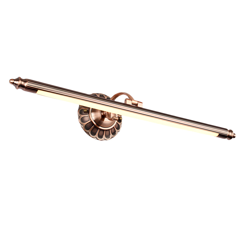 1-Light Linear Metallic Vanity Bath LED Light