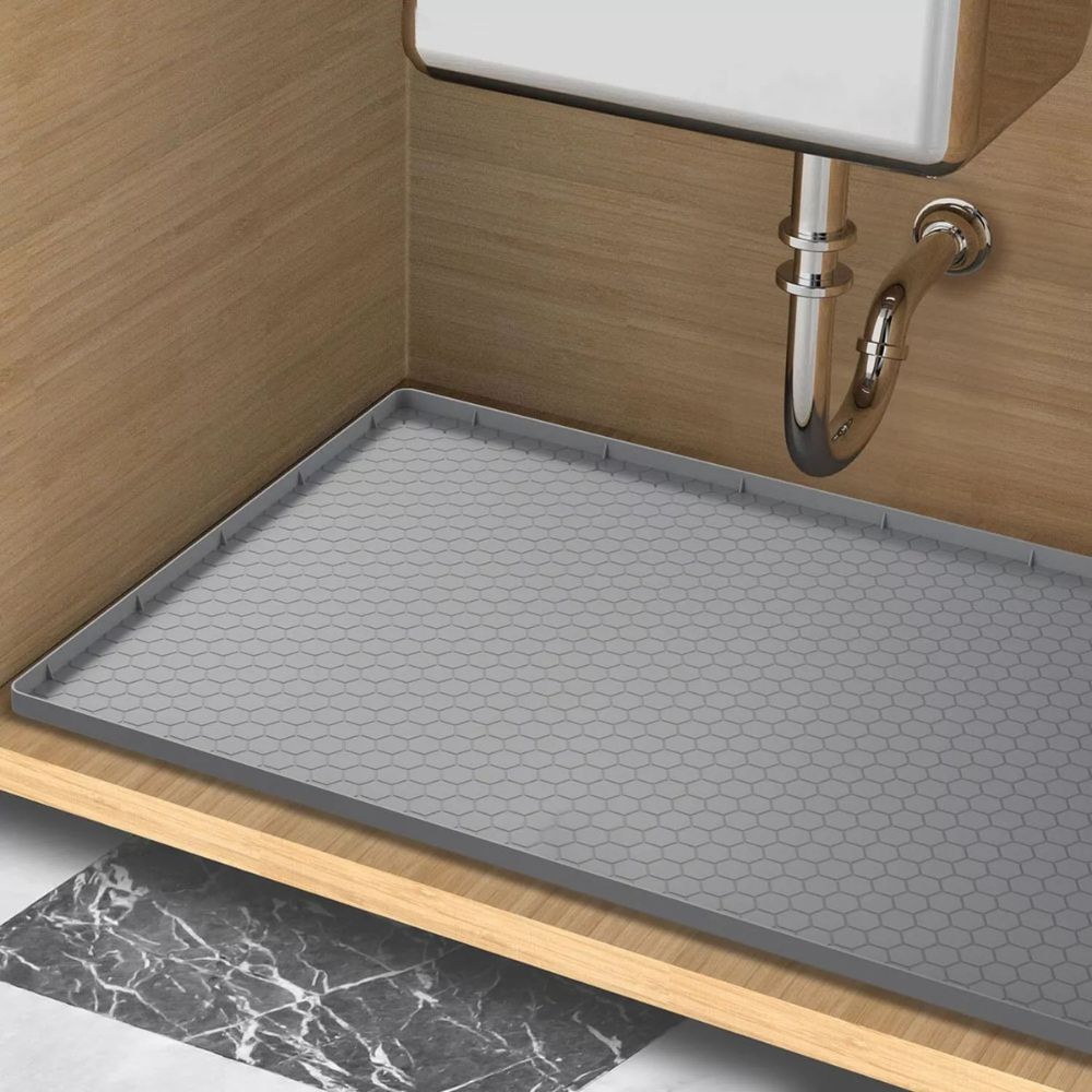 Silicone Liner Mat for Large Kitchen Sink Protection