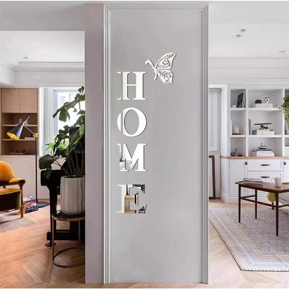 3D Wall Sticker Decor for Home Entrance Mirror