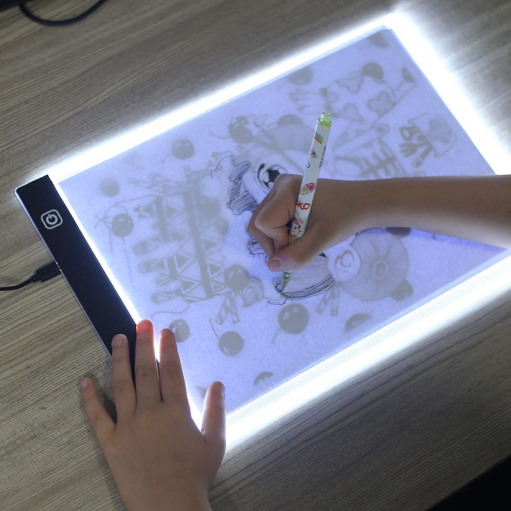Ultra-Slim LED Tracing and Sketching Tablet in A4 A5 Sizes