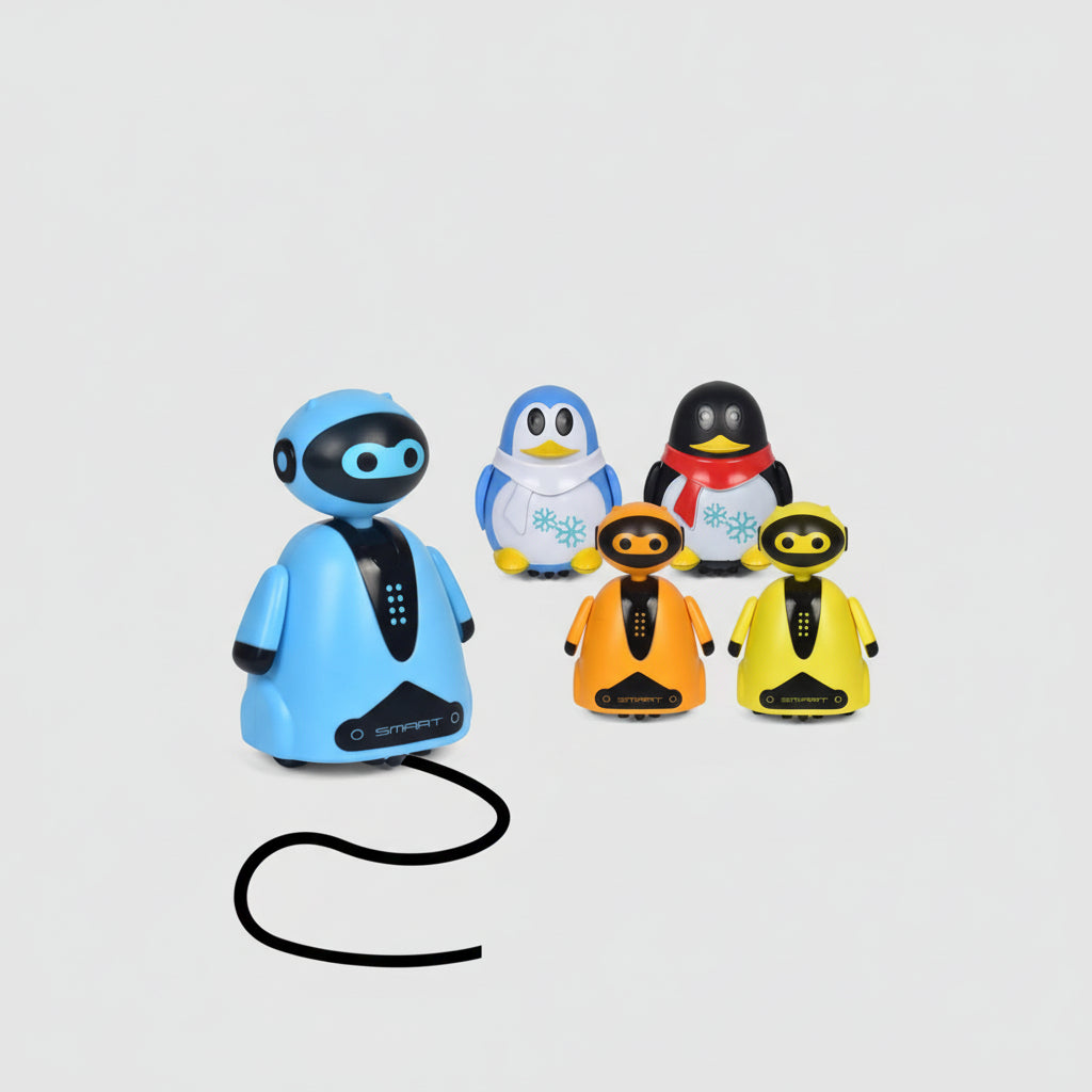 Creative Line-Tracking Robot for Inspiring Young Artists
