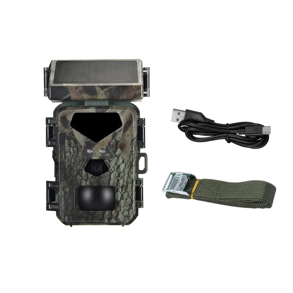 Eco-Friendly Solar Trail Monitoring Camera