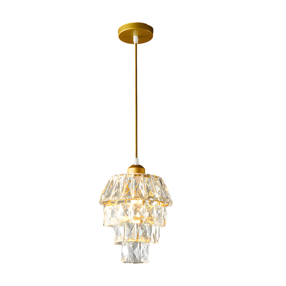 1-Light Mini Crystal Pendant Light Small by Taavita