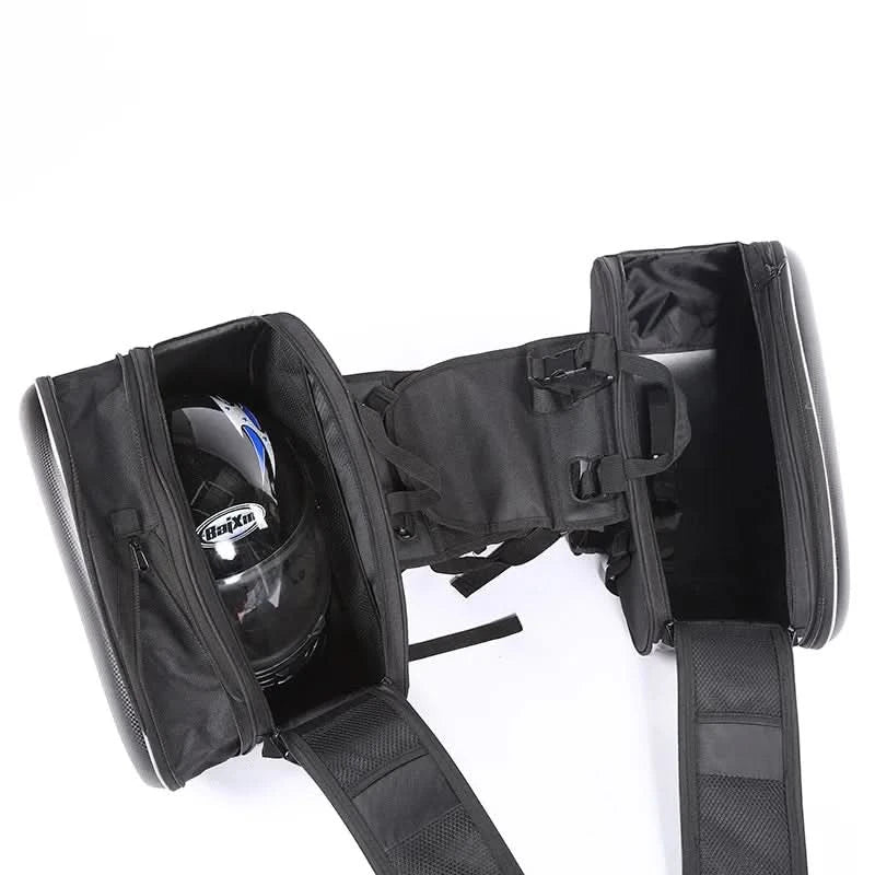 AquaShield Pro Motorcycle Saddlebags for All-Weather Adventures