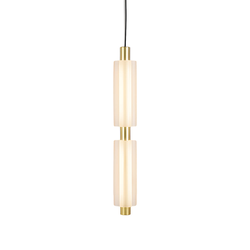 1/2/3 Heads Modern Acrylic Cylinder Pendant Lights: Hanging Lamp in Taavita