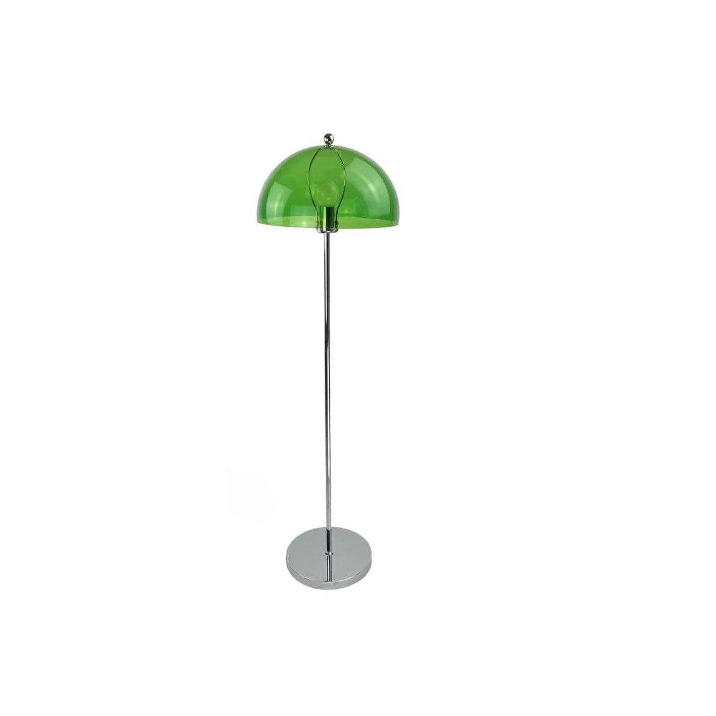Taavita Retro-Acrylic Mushroom Design Floor Lamp with 1 Light