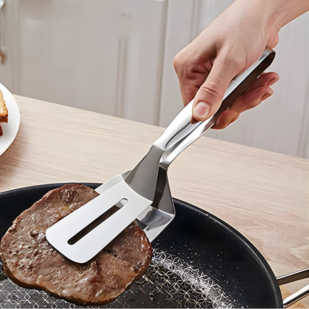 Dual-Function Stainless Steel Gripper – Flip and Grip with Ease