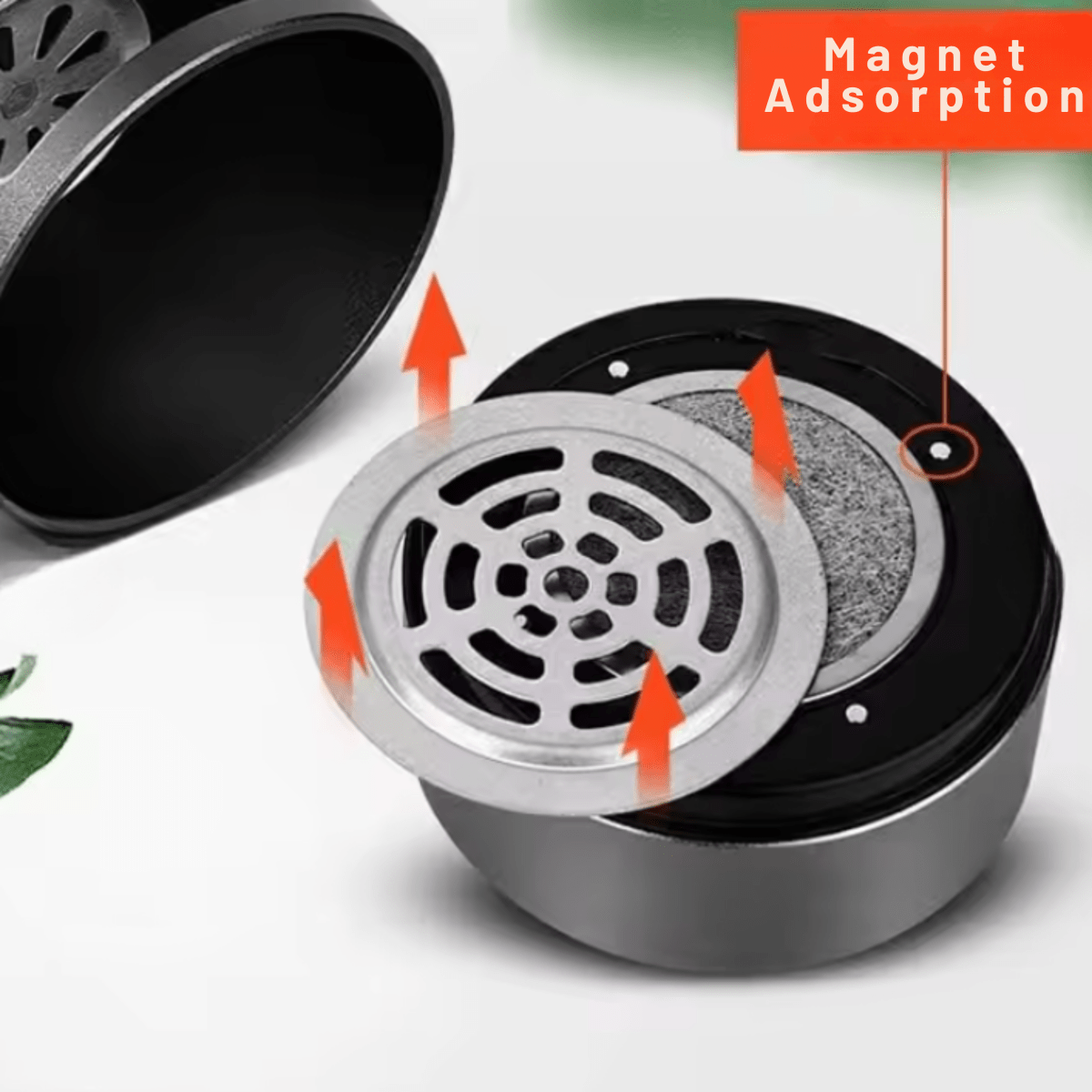 BreatheEasy Smokeless Ashtray with HEPA Filter and USB Charge
