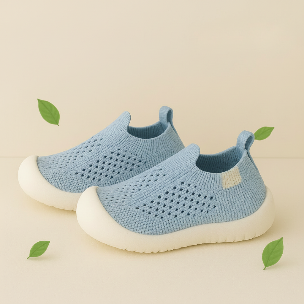 Breathable Kids' Sneakers for Active Playtime with Non-Slip Grip