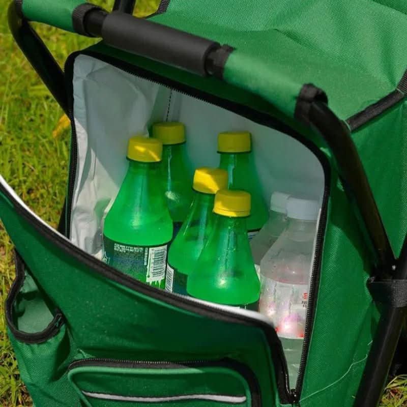 All-in-One Outdoor Backpack with Chair and Cooler