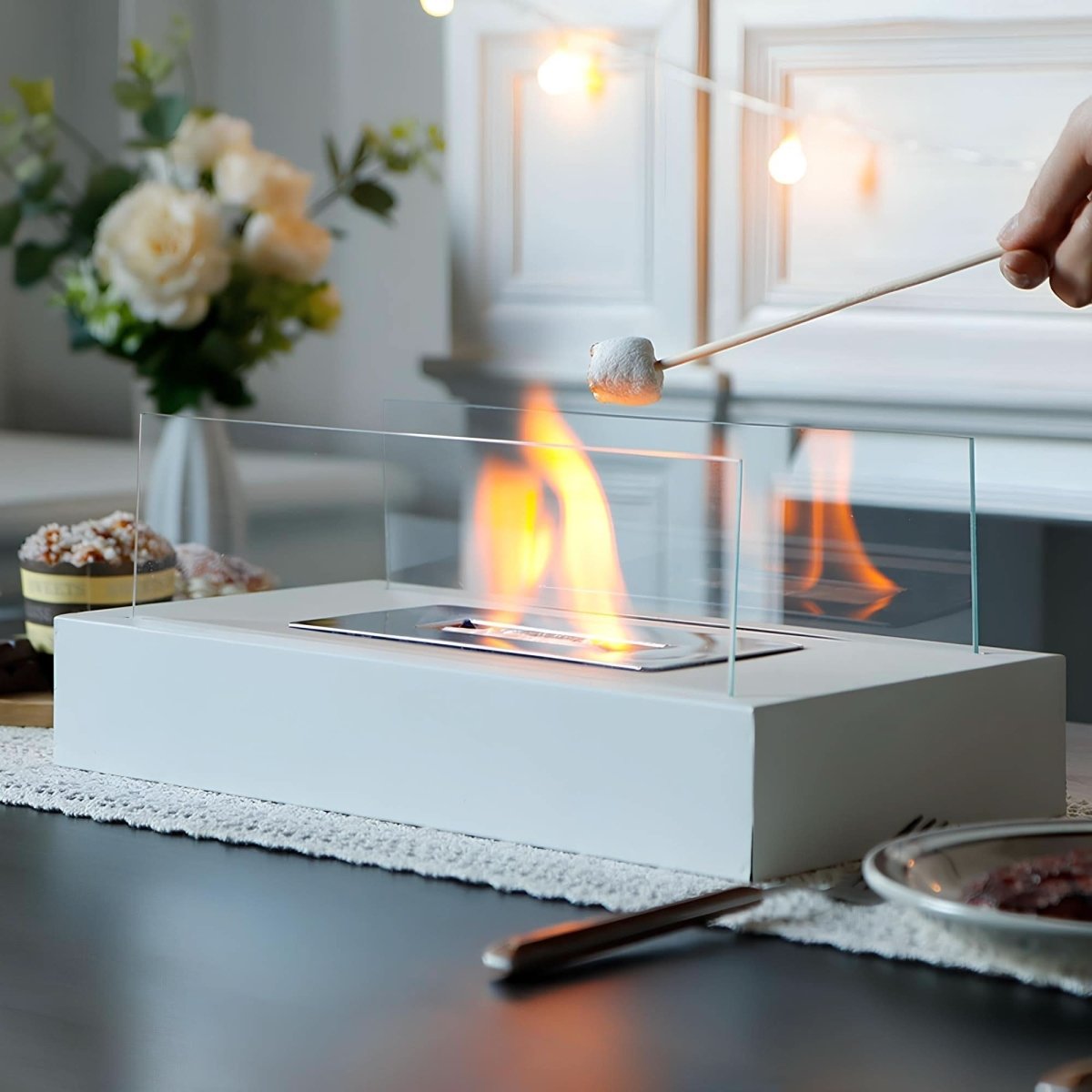 EmberVista Portable Bioethanol Tabletop Fireplace for All Spaces