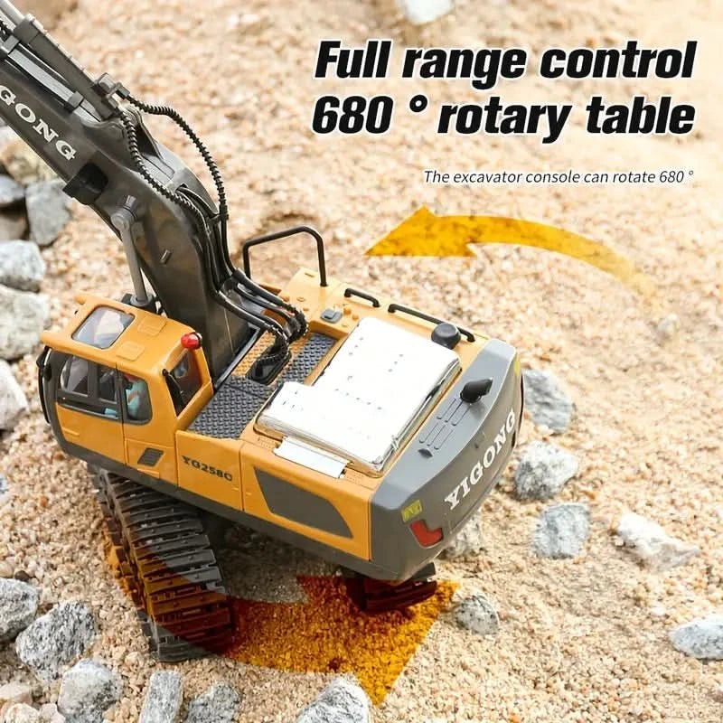 BuildMaster Pro: Exceptional Remote-Control Excavator for Fun