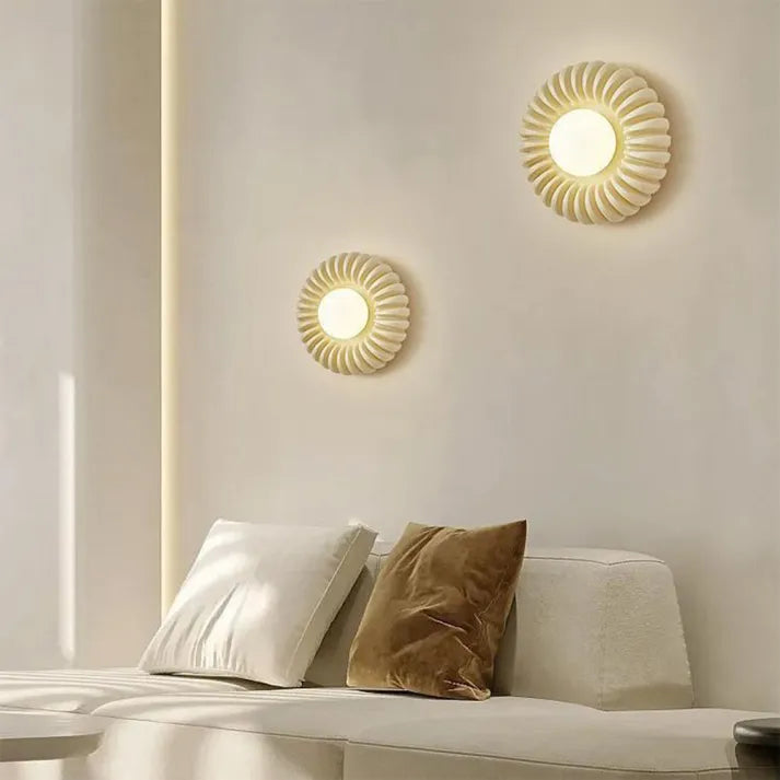 Elysian Glow | Elegant Resin Wall Light