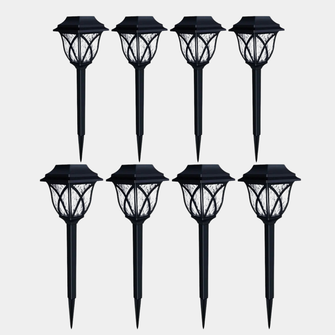Taavita Solar LED Garden Lamp | Wireless Solar LED Garden Spotlight Set