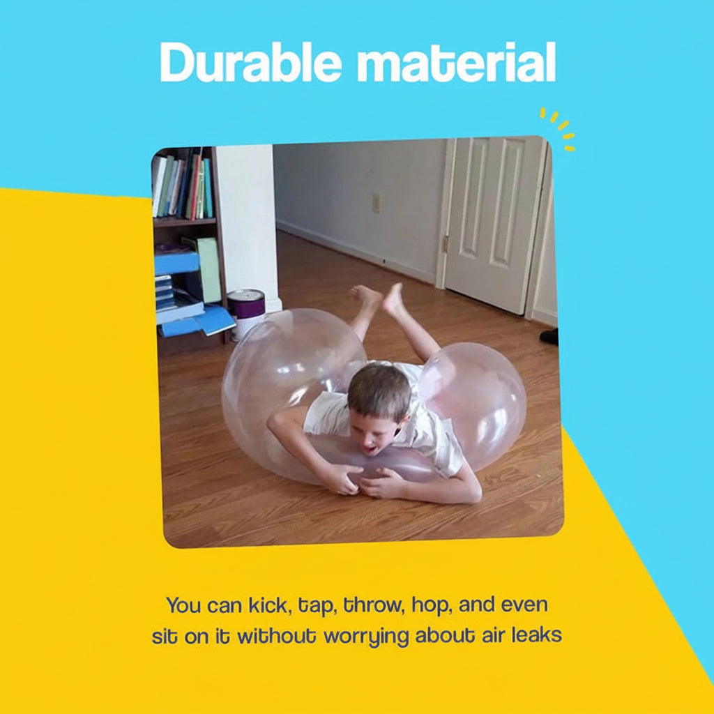 Extra-Large Inflatable Play Ball for Outdoor Adventures