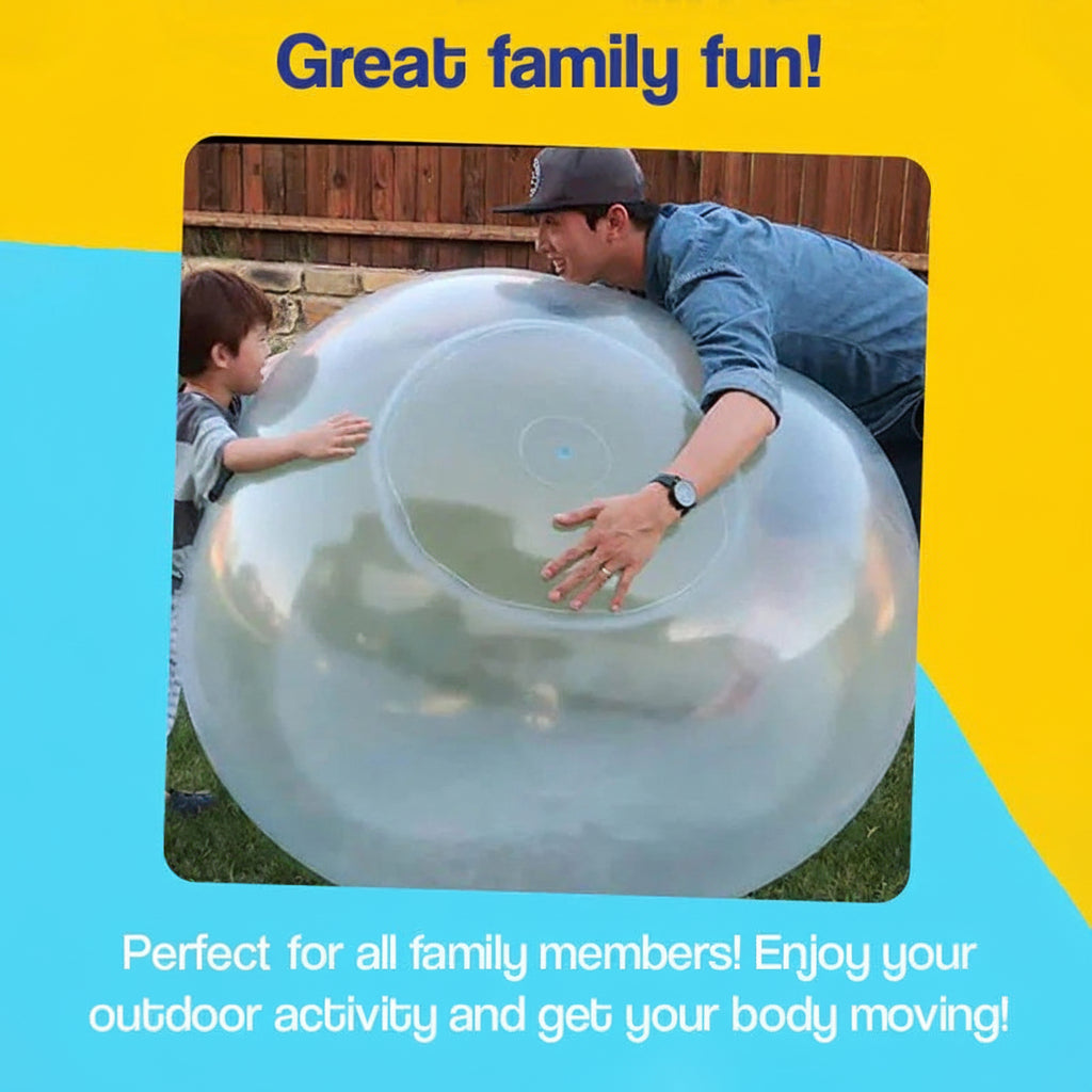 Extra-Large Inflatable Play Ball for Outdoor Adventures