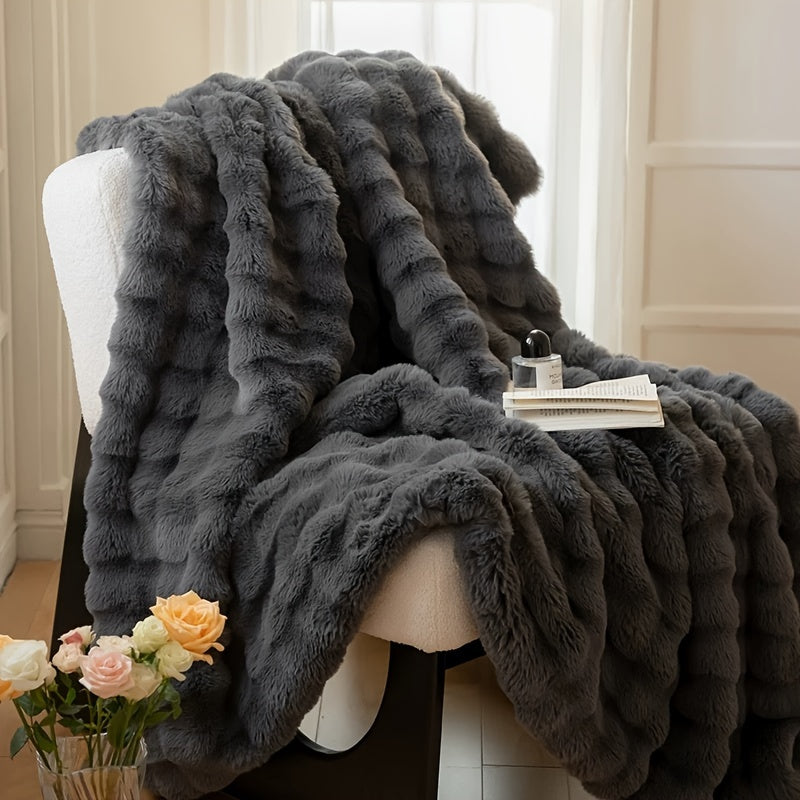 Fleece Blanket | Ultra-Soft Plush | All-Season Comfort | Polyester