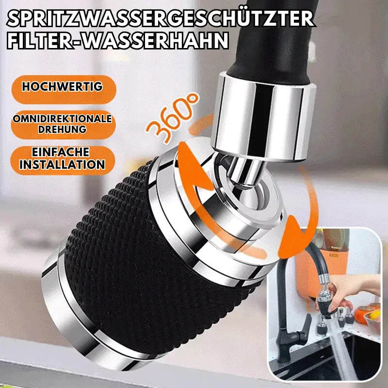 Versatile Faucet Splash Guard – Effortless Rinsing Solution