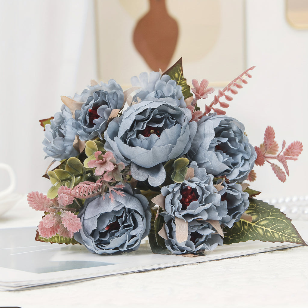 Elegant Peony Bouquet for Mother's Day Home Styling